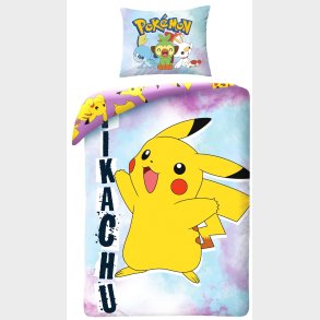 Pokemon Pikachu Sengetj  - 100 procent bomuld Model 2