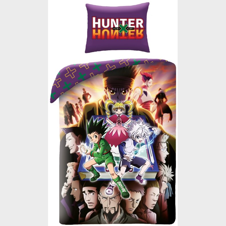 Hunter X Hunter Sengetj 140 x 200 cm - 100 procent bomuld