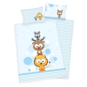 Dyrevenner Junior  Sengetj 100x135 cm - 100 procent bomuld