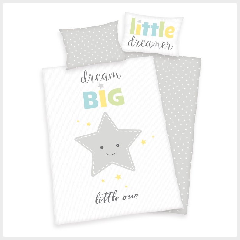 Stjerne Junior  Sengetj 100x135 cm - 100 procent bomuld