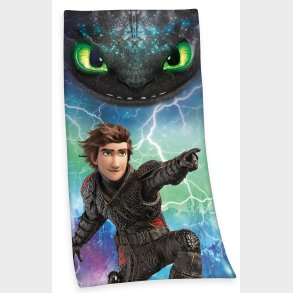 Sdan trner du din drage Tandls Badehndklde - 75x150 cm