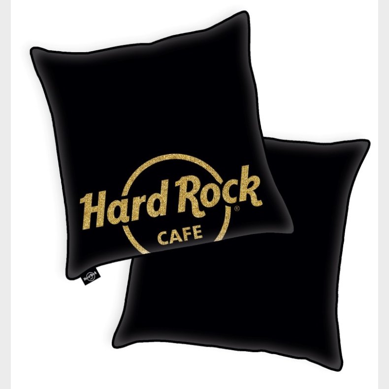 Hard Rock Guld Pude 40 x 40 cm