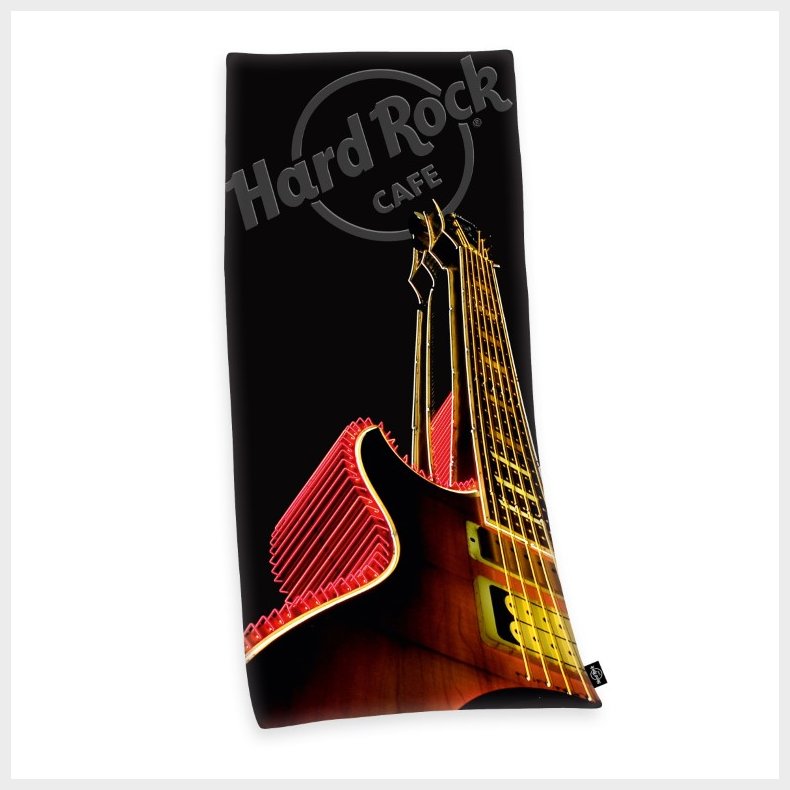 Hard Rock Badehndklde 80&nbsp;x 180 cm - 100 procent bomuld