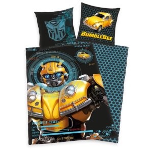 Transformer Bumblebee  Sengetj 135x200 cm - 100 procent bomuld