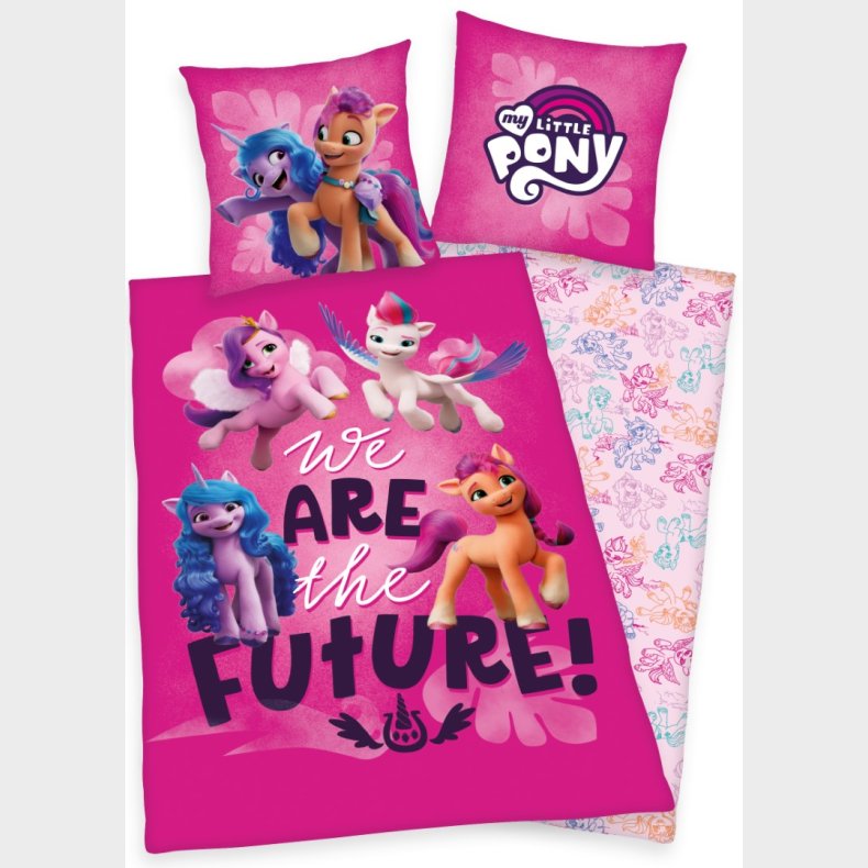 My Little Pony ''We are the future'' Sengetj (100 procent bomuld)