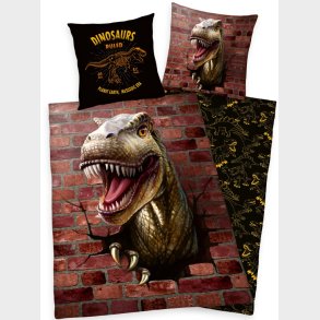 Dinosaur 3d Sengetj - 100 Procent Bomuld