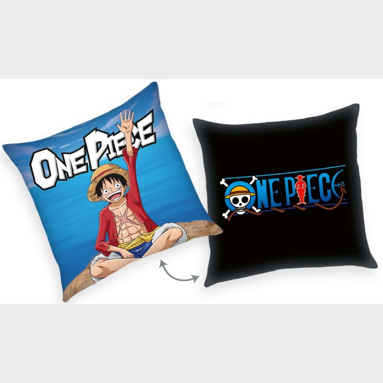 One Piece pude (Bl / Sort)