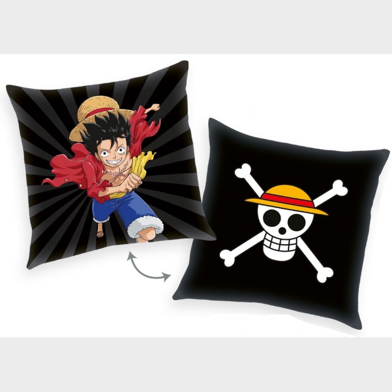 One Piece pude (Sort/ Sort)