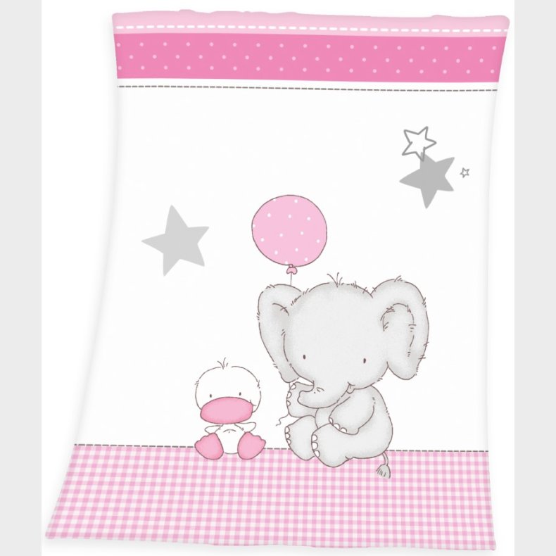 Babybest Elefant Fleece tppe - 75 x 100 cm