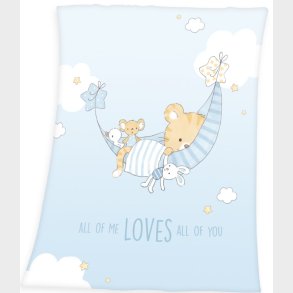 Babybest Lille tiger Fleece tppe - 75 x 100 cm