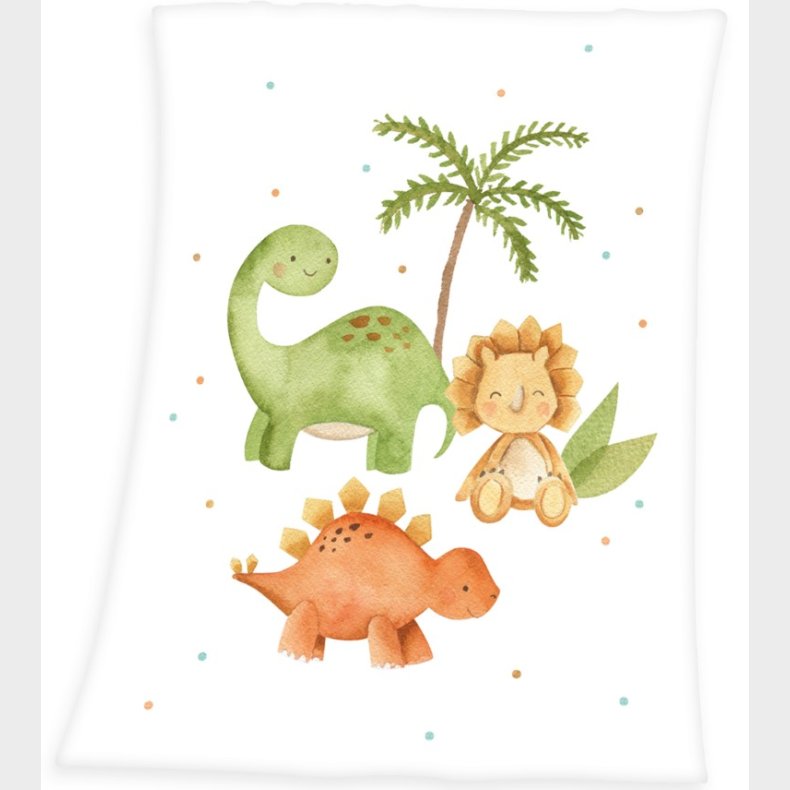 Babybest Dinos Fleece tppe - 75 x 100 cm