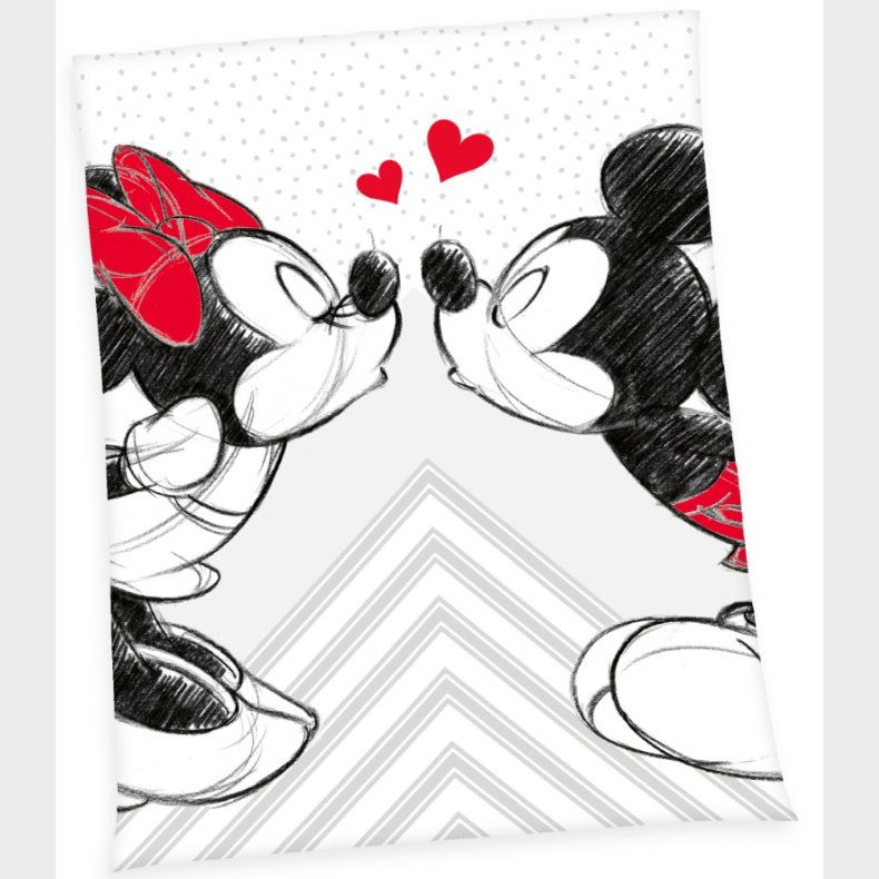 Mickey &amp; Minnie Fleece tppe - 150 x 200 cm