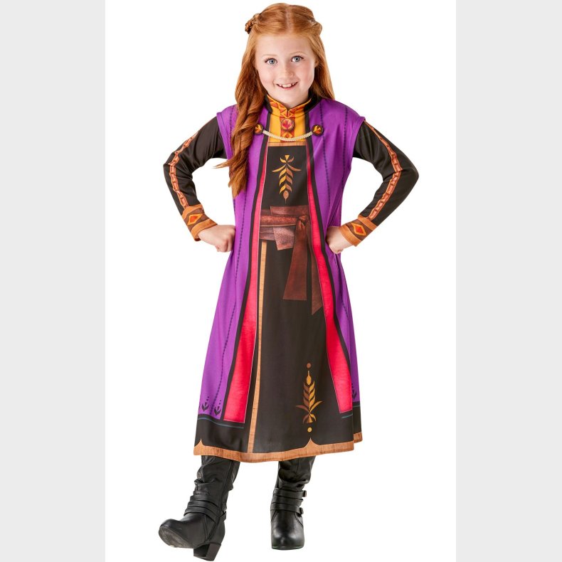 Disney Frost 2 ANNA Kjole Travel Dress Udkldningstj (2-3 r)