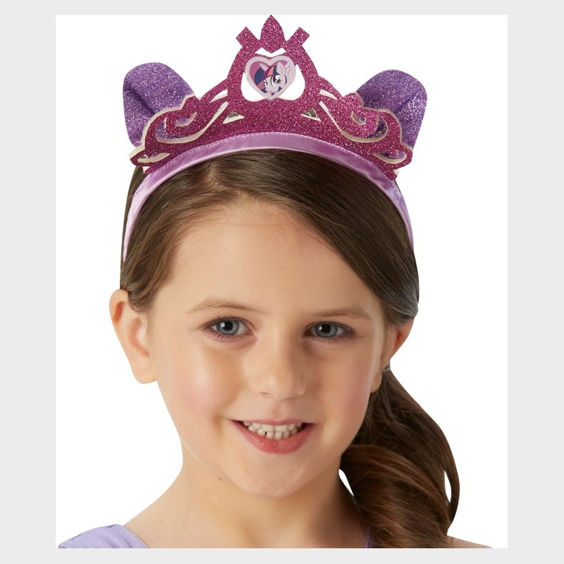 My Little Pony Twilight Sparkle hrbjle med rer og tiara