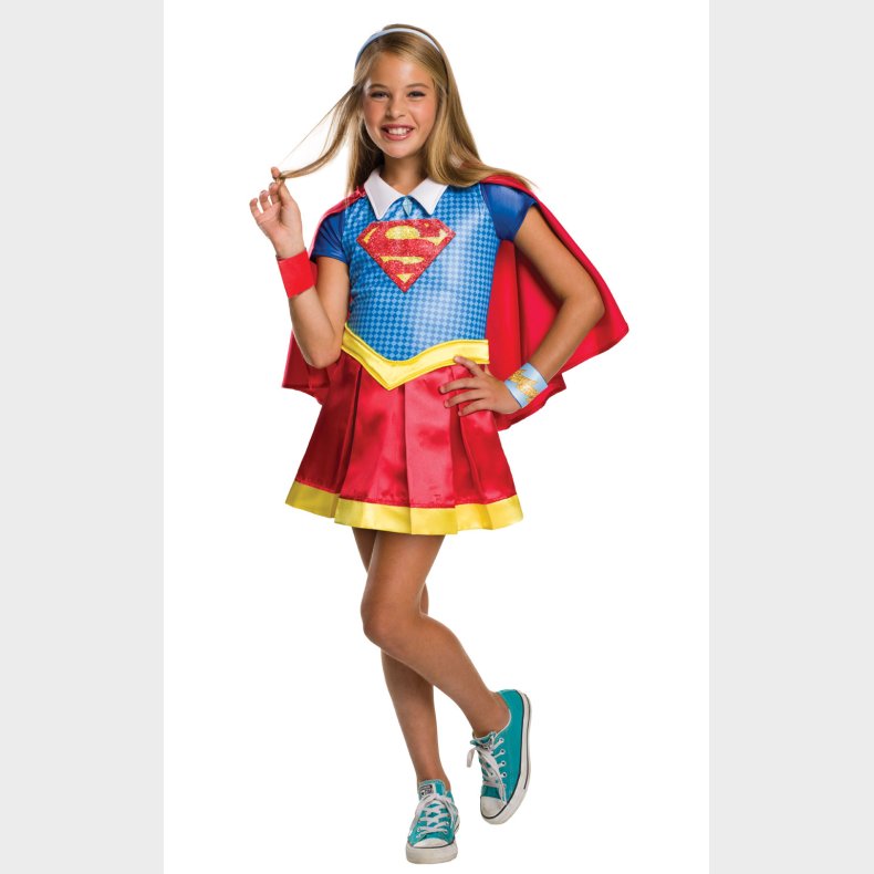 Supergirl Deluxe Udkldningstj(Str. M)