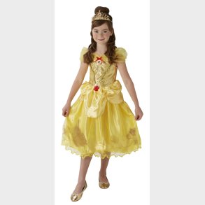 Disney Prinsesse Belle Deluxe Kjole Udkldningstj (3-9 r)(Str. 104/S)