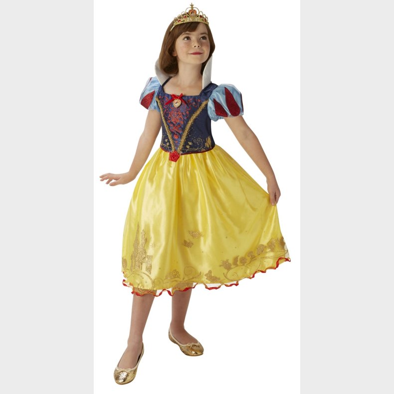 Disney Prinsesse Snehvide Deluxe Kjole Udkldningstj (3-9 r)