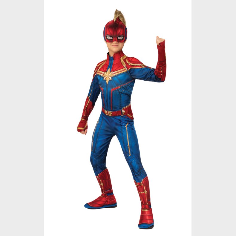 Captain Marvel Kostume Udkldningstj (3-7 r)