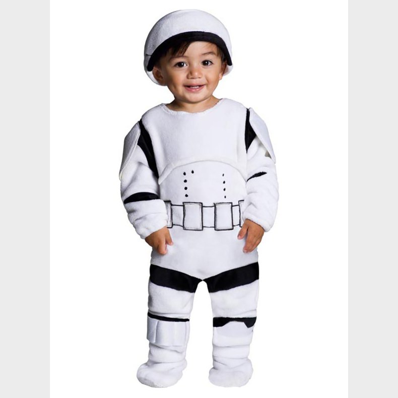Star Wars Stormtrooper Baby Kostume (6-12 Mneder)