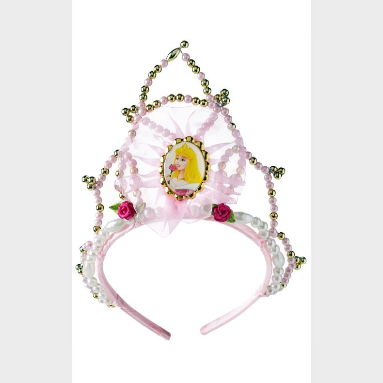 Disney Prinsesse Tornerose Tiara med perler