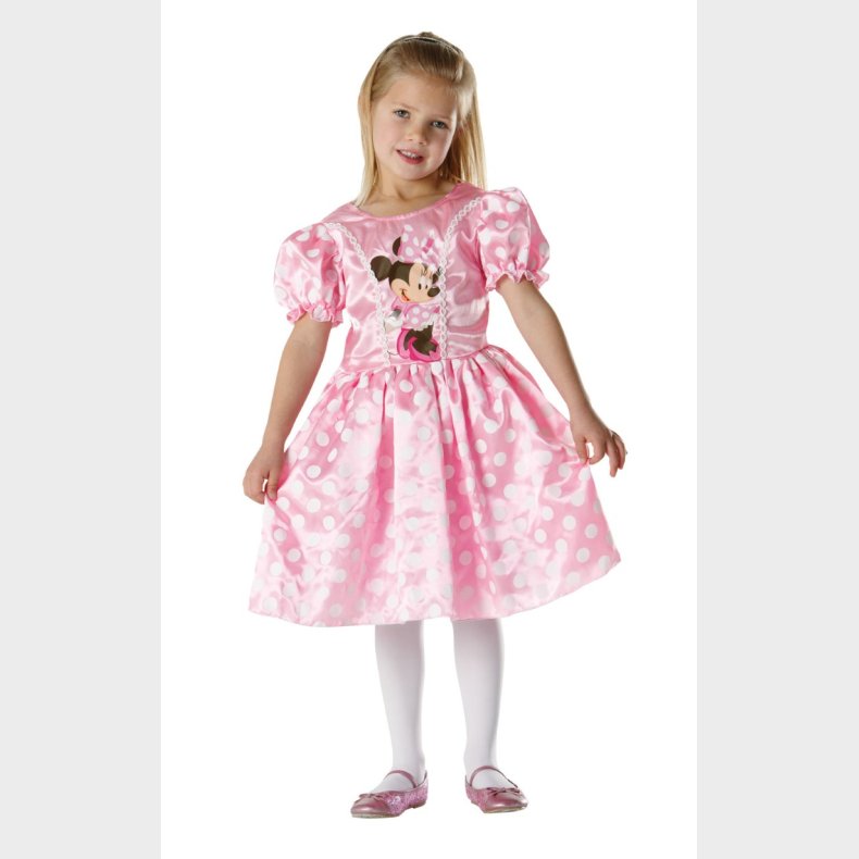 Disney Junior Minnie Mouse Classic Pink Kostume (3-9 r)