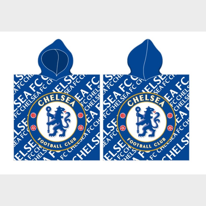 Chelsea F.C. Poncho - 100 procent bomuld