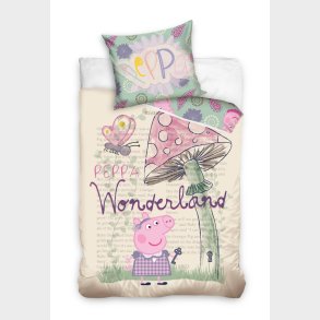 Gurli Gris 'Wonderland' Sengetj, 100 procent bomuld