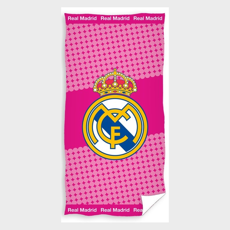 Real Madrid Pink Badehndklde 70 x 140 cm