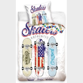 Skater Authentic Sengetj 140x200 cm - 100 procent bomuld