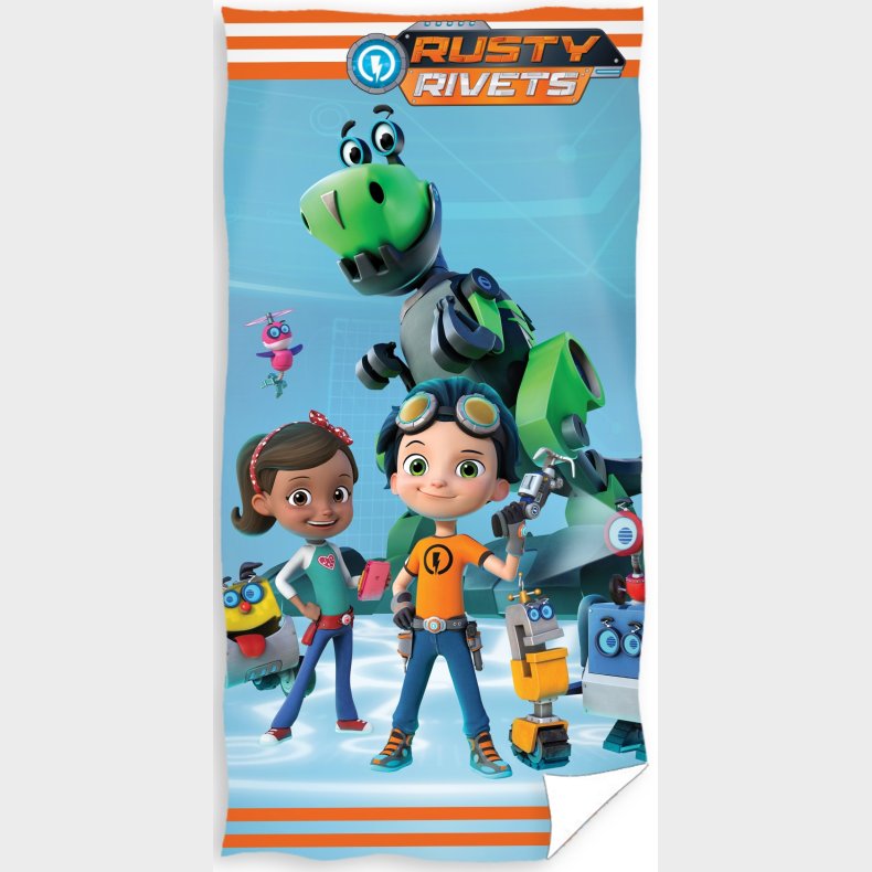 Rusty Rivets Badehndklde - 100 procent bomuld