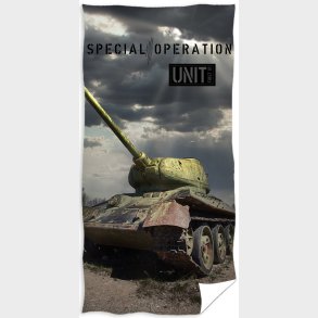 Tank Army Badehndklde - 100 procent bomuld