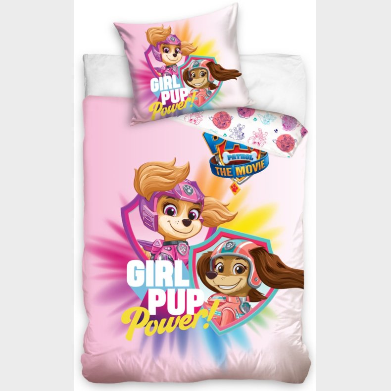 Paw Patrol The Movie ''Girl PUP Power'' Sengetj 140x200cm