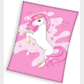 Unicorn Enhjrning Fleece tppe - 150 x 200 cm