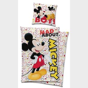 Mickey Mouse Sengetj 150 x 210 cm - 100 procent bomuld