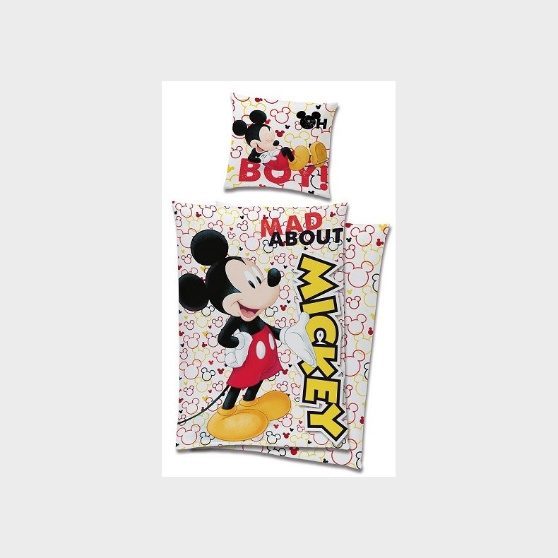 Mickey Mouse Sengetj 150 x 210 cm - 100 procent bomuld