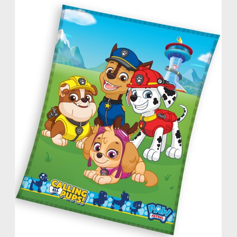 Paw Patrol Coral Fleece tppe - 150 x 200 cm