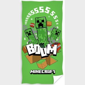 Minecraft Badehndklde - 100 procent bomuld