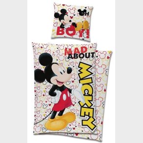 Mickey Mouse Sengetj 140 x 200 cm - 100 procent bomuld
