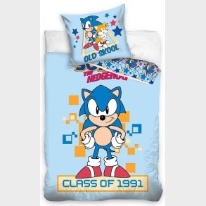 Sonic Class of 1991 Sengetj 140 x 200 cm - 100 procent bomuld