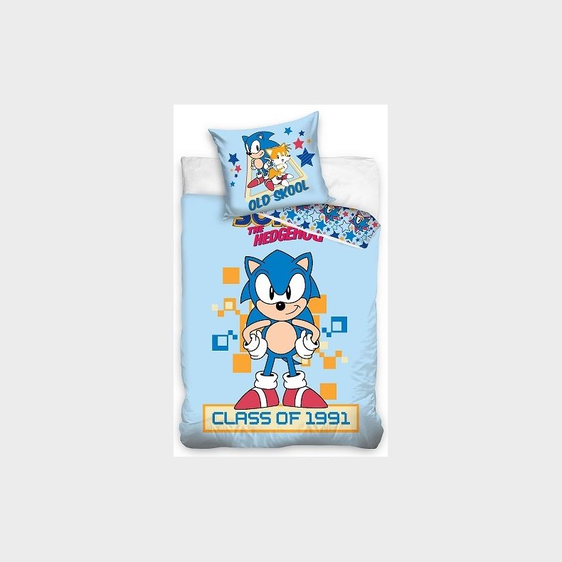 Sonic Class of 1991 Sengetj 140 x 200 cm - 100 procent bomuld