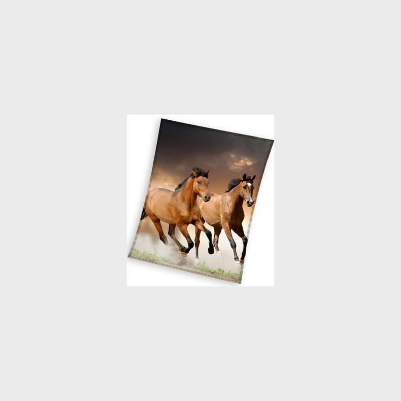 Heste Coral Fleece tppe - 150 x 200 cm Model 2