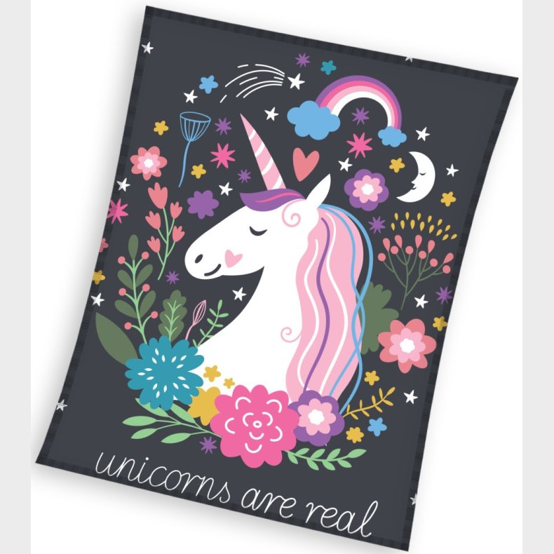 Unicorn Coral Fleece tppe - 150 x 200 cm