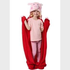 Gurli Gris Luksus Poncho med htte