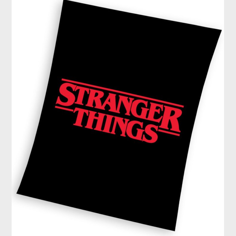 Stranger Things Coral Fleece tppe - 130 x 170 cm