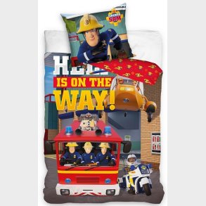 Brandman Sam Junior Sengetj 100x135 cm - 100 procent bomuld