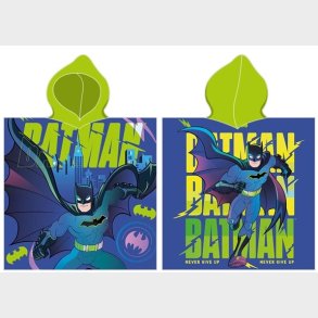 Batman Poncho badehndklde med htte - 100 procent bomuld