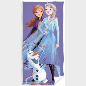 Disney Frost Elsa og Anna Badehndklde - 100 procent bomuld
