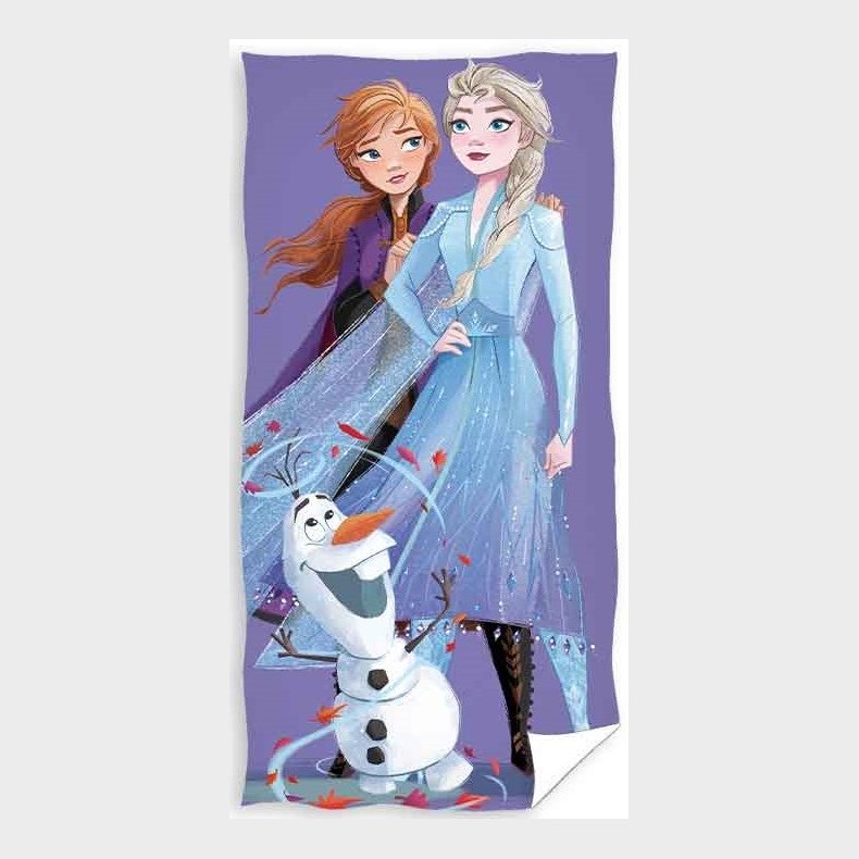 Disney Frost Elsa og Anna Badehndklde - 100 procent bomuld