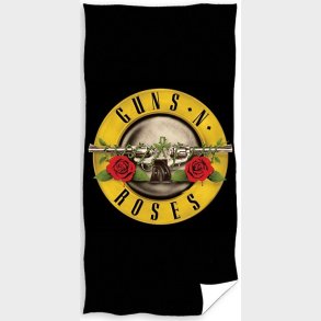 Guns N' Roses Badehndklde - 100 procent bomuld