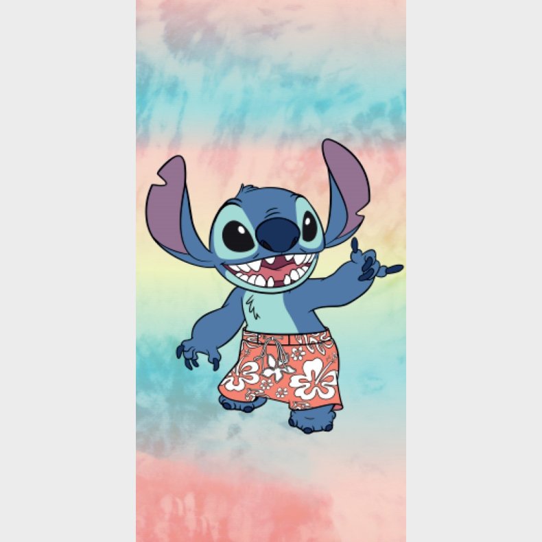 Disney Stitch Badehndklde - 100 procent bomuld 2